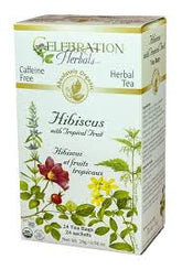 Celebration Herbals Hibiscus with Tropical Fruit - 24 Tea Bags